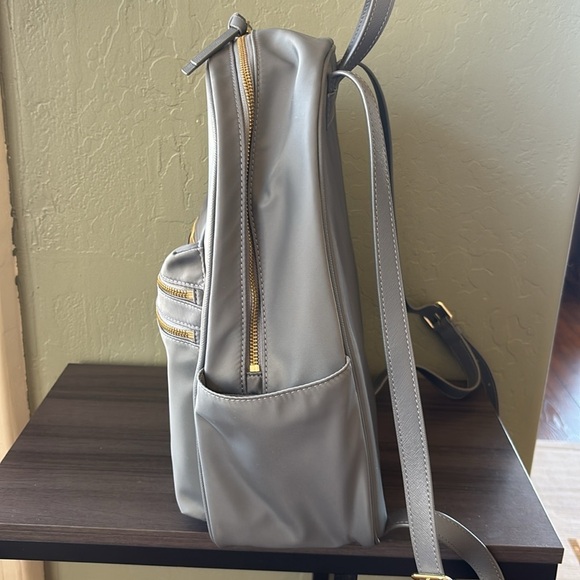 Kate Spade Gray Nylon Backpack Gold Hardware - Picture 4 of 12